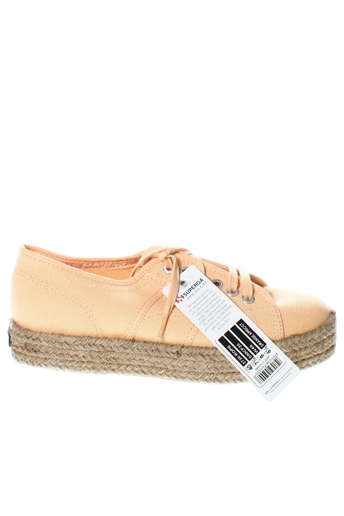 Espadrilles Superga, Méret 40, Szín Sárga, Ár 7 668 Ft