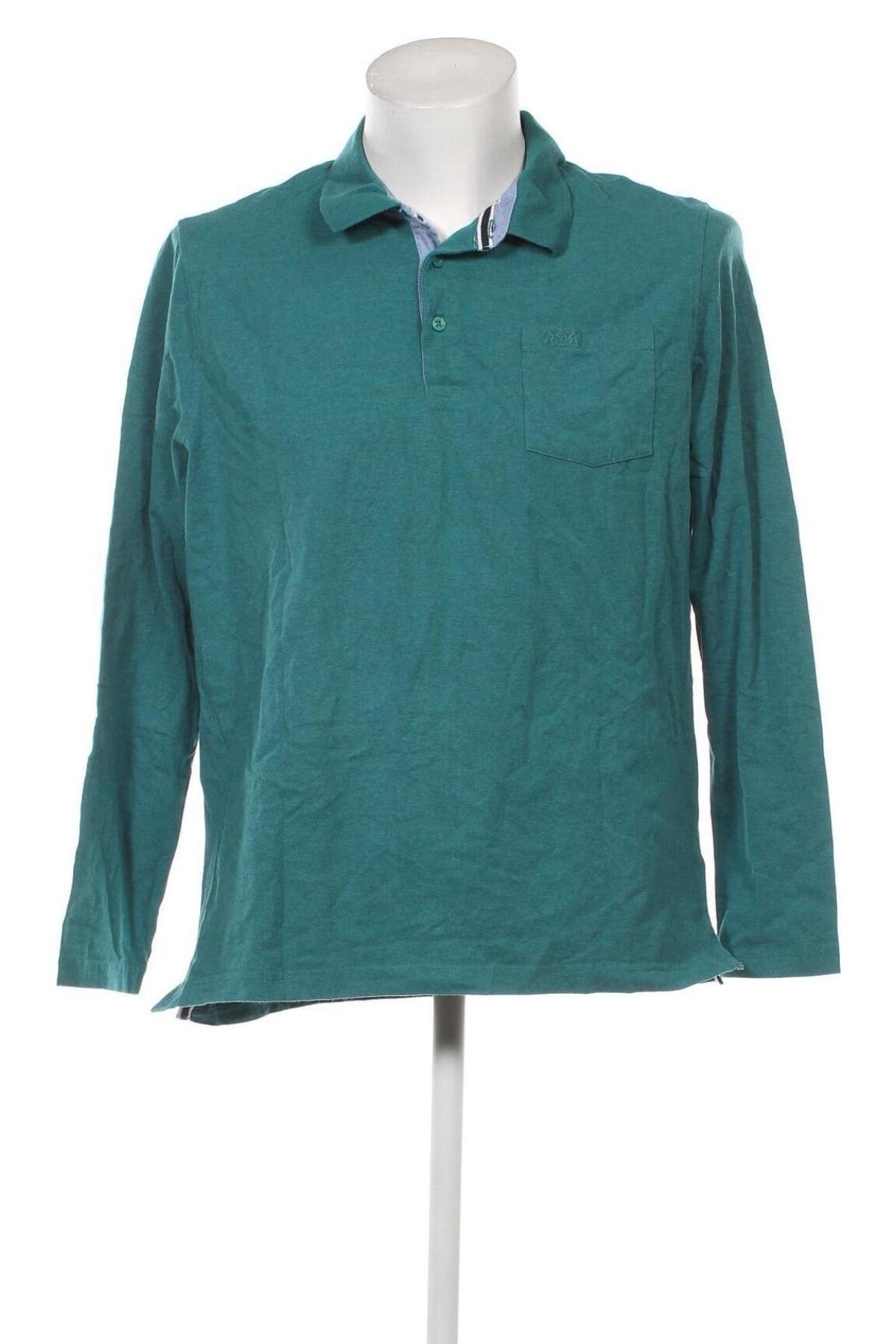 Herren Shirt Walbusch, Größe M, Farbe Grün, Preis 23,66 €