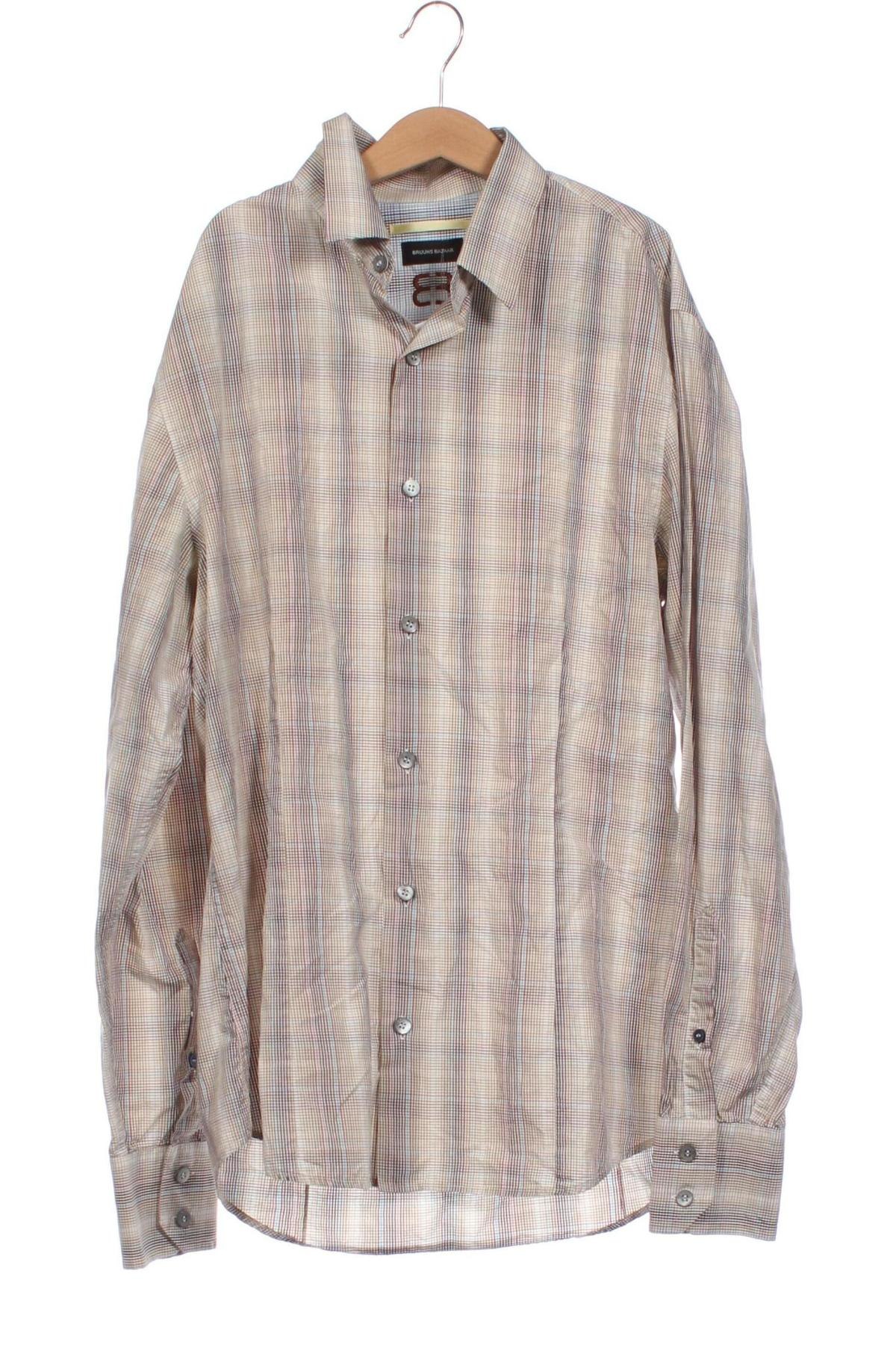 Ανδρικό πουκάμισο Bruuns Bazaar, Μέγεθος S, Χρώμα Πολύχρωμο, Τιμή 4,58 €