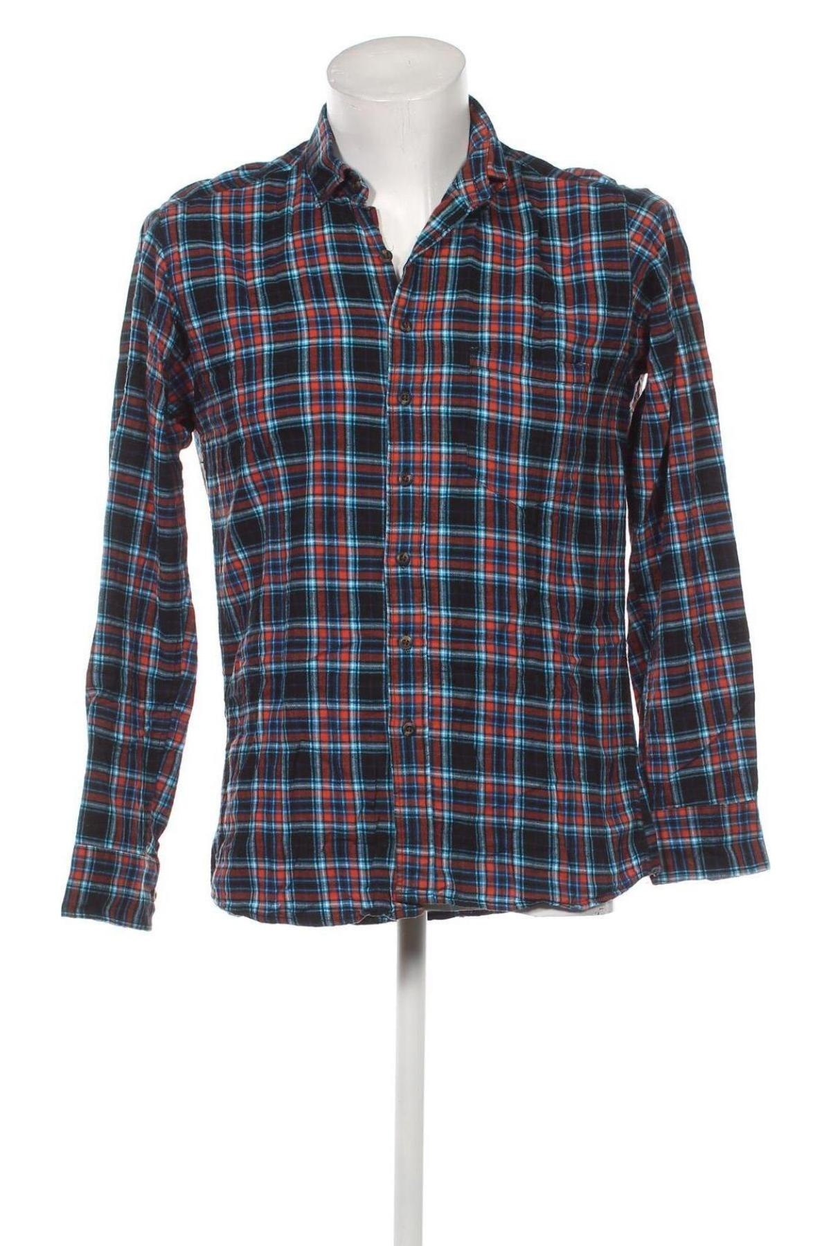 Ανδρικό πουκάμισο Dressmann, Μέγεθος M, Χρώμα Πολύχρωμο, Τιμή 2,38 €