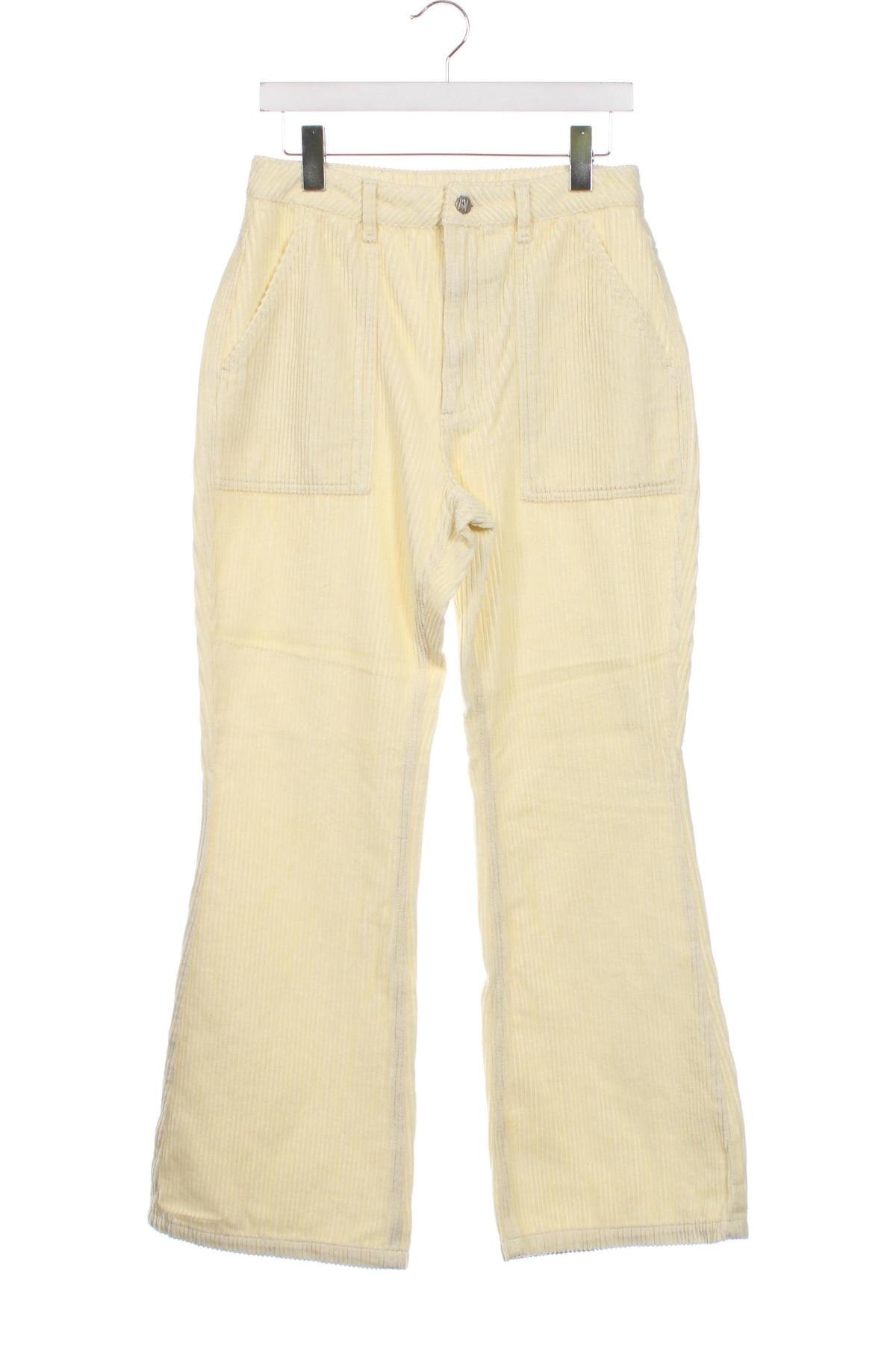 Pantaloni raiați de bărbați Reclaimed Vintage, Mărime S, Culoare Ecru, Preț 34,34 Lei