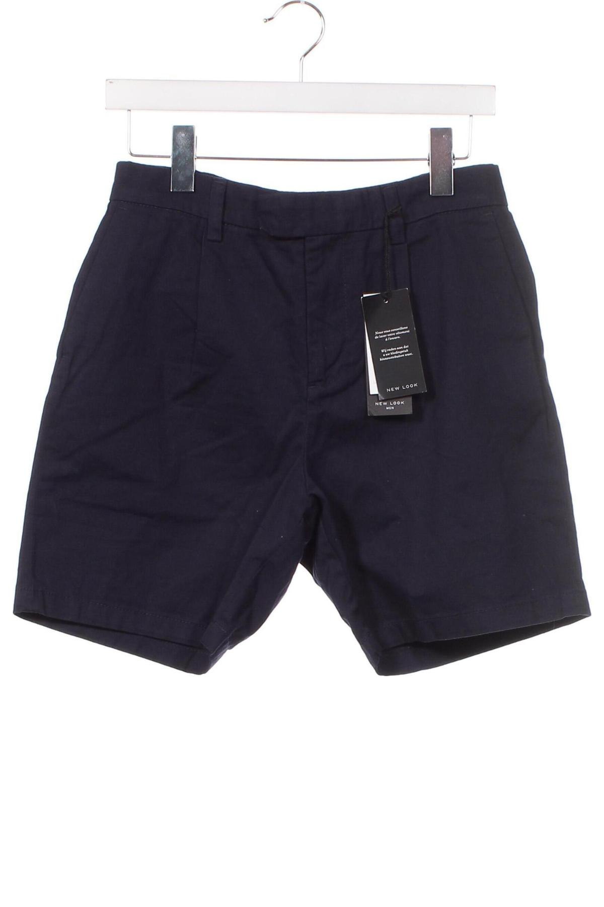 Pantaloni scurți de bărbați New Look, Mărime S, Culoare Albastru, Preț 30,26 Lei