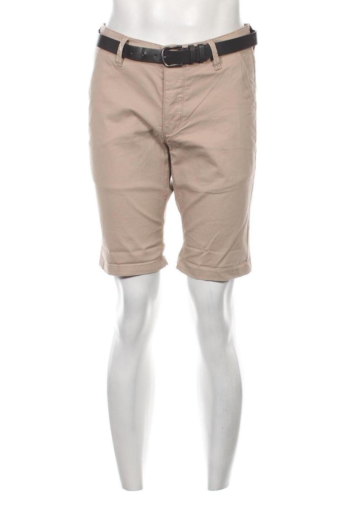 Мъжки къс панталон Review, Размер S, Цвят Бежов, Цена 23,20 лв.