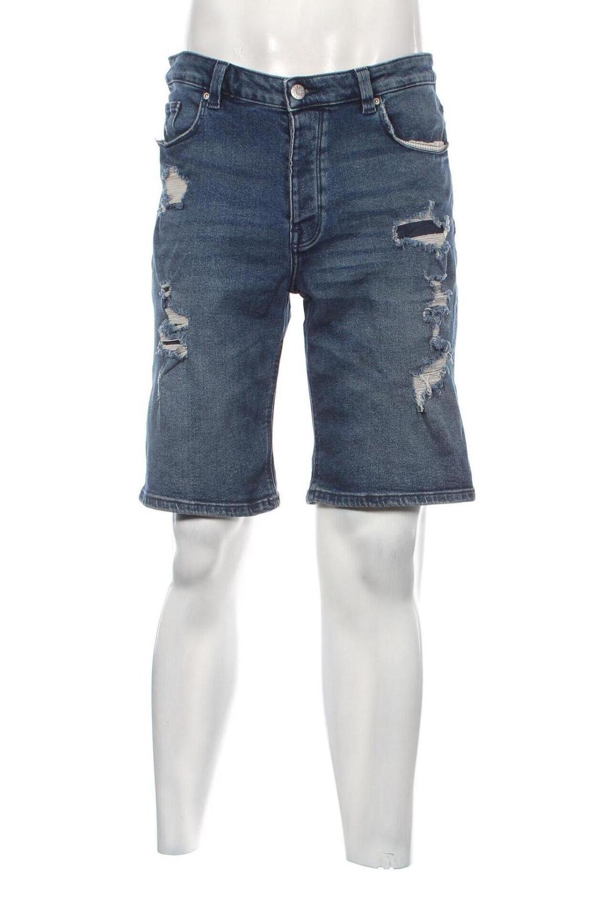 Pantaloni scurți de bărbați Review, Mărime M, Culoare Albastru, Preț 190,79 Lei