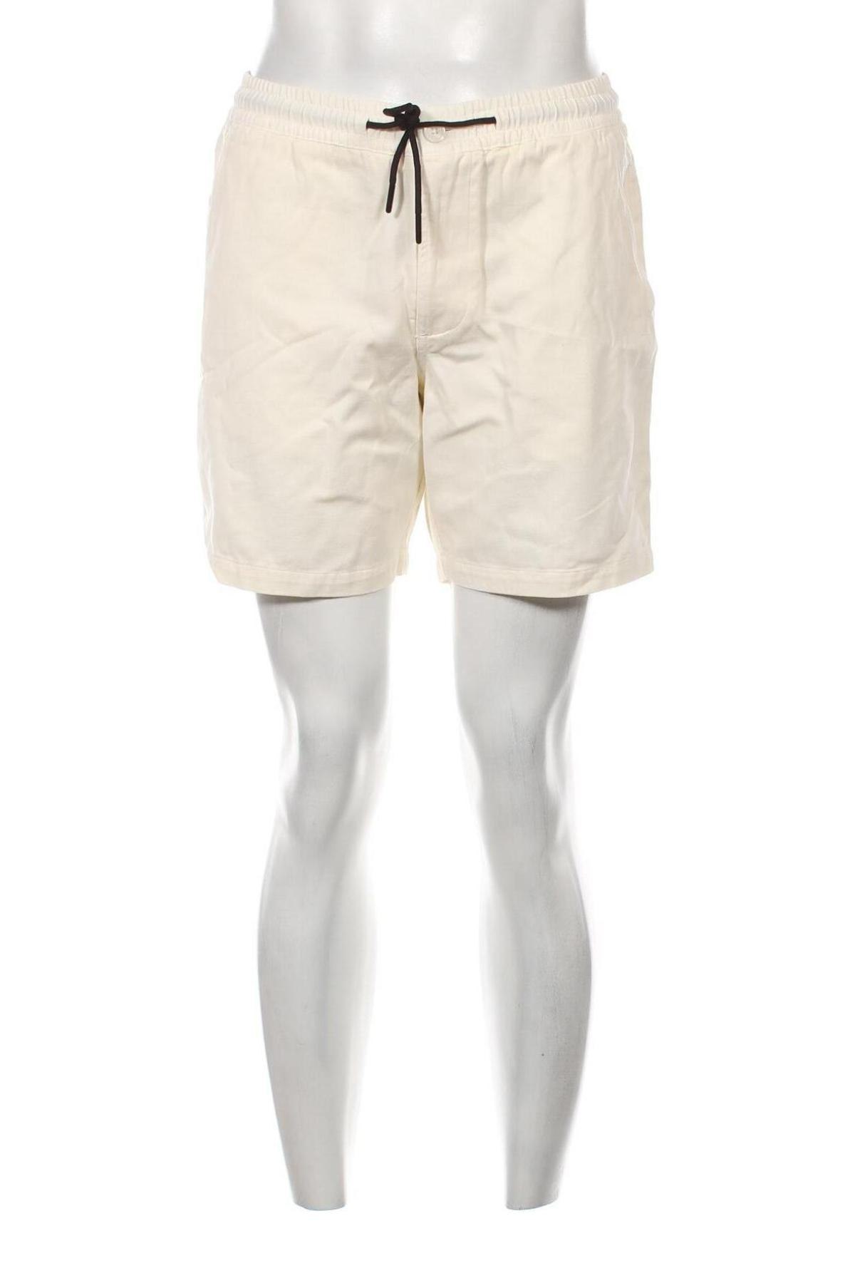 Pantaloni scurți de bărbați Topman, Mărime M, Culoare Ecru, Preț 190,79 Lei