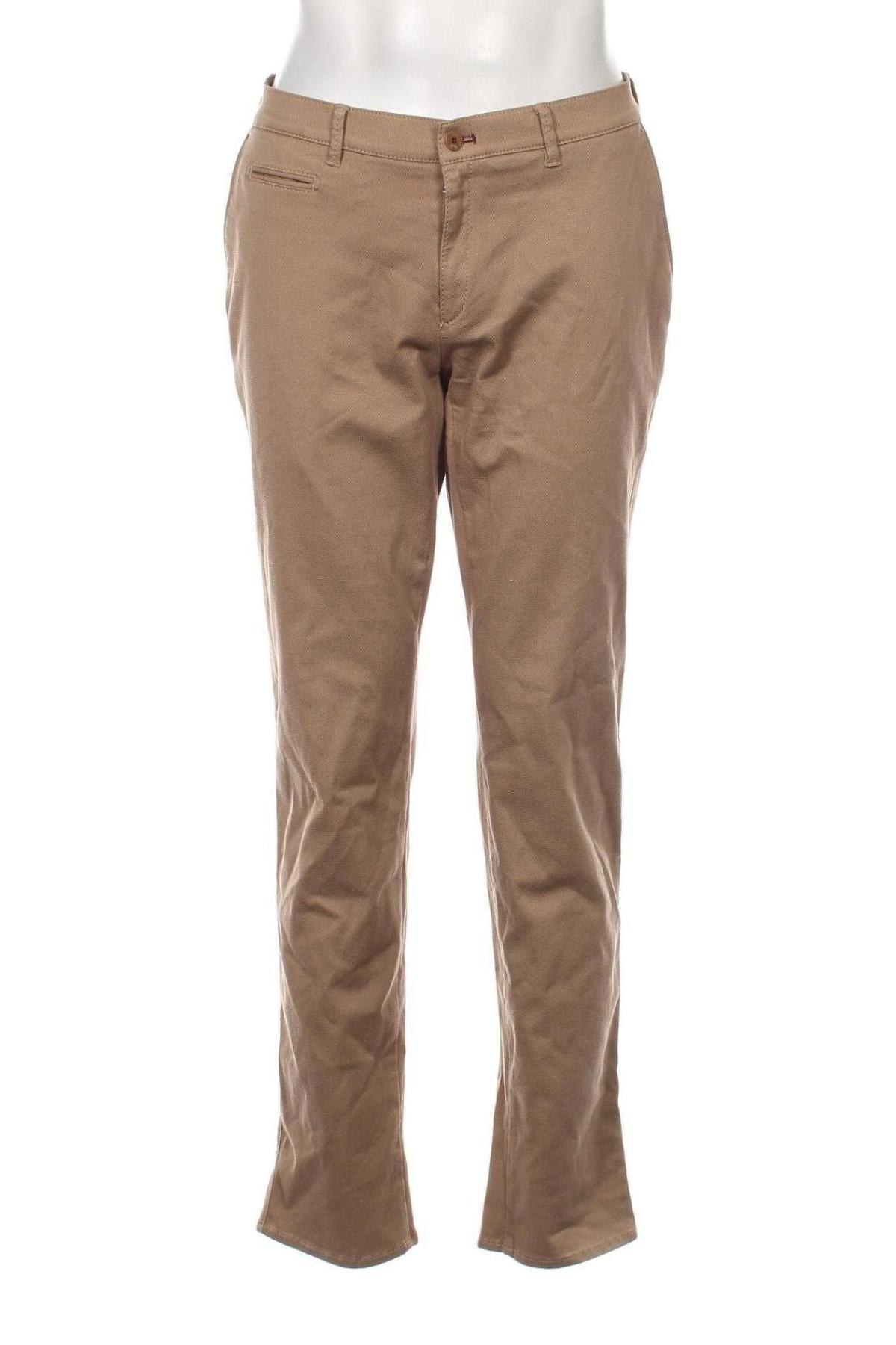 Ανδρικό παντελόνι Brax, Μέγεθος L, Χρώμα  Μπέζ, Τιμή 20,41 €