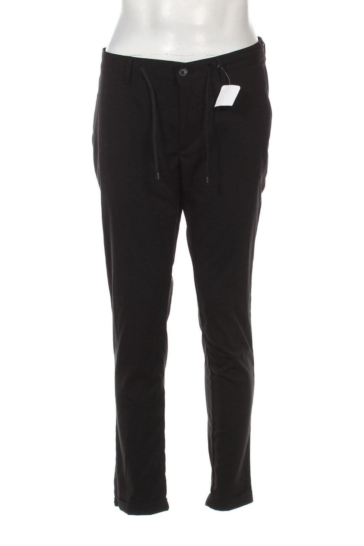 Pantaloni de bărbați Defacto, Mărime M, Culoare Negru, Preț 151,32 Lei