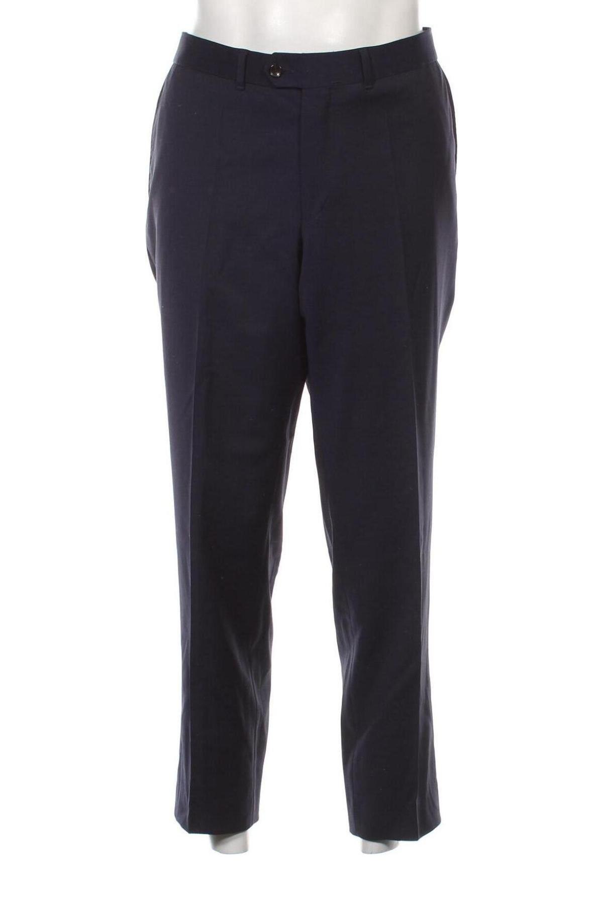 Pantaloni de bărbați Eduard Dressler, Mărime XL, Culoare Albastru, Preț 50,26 Lei