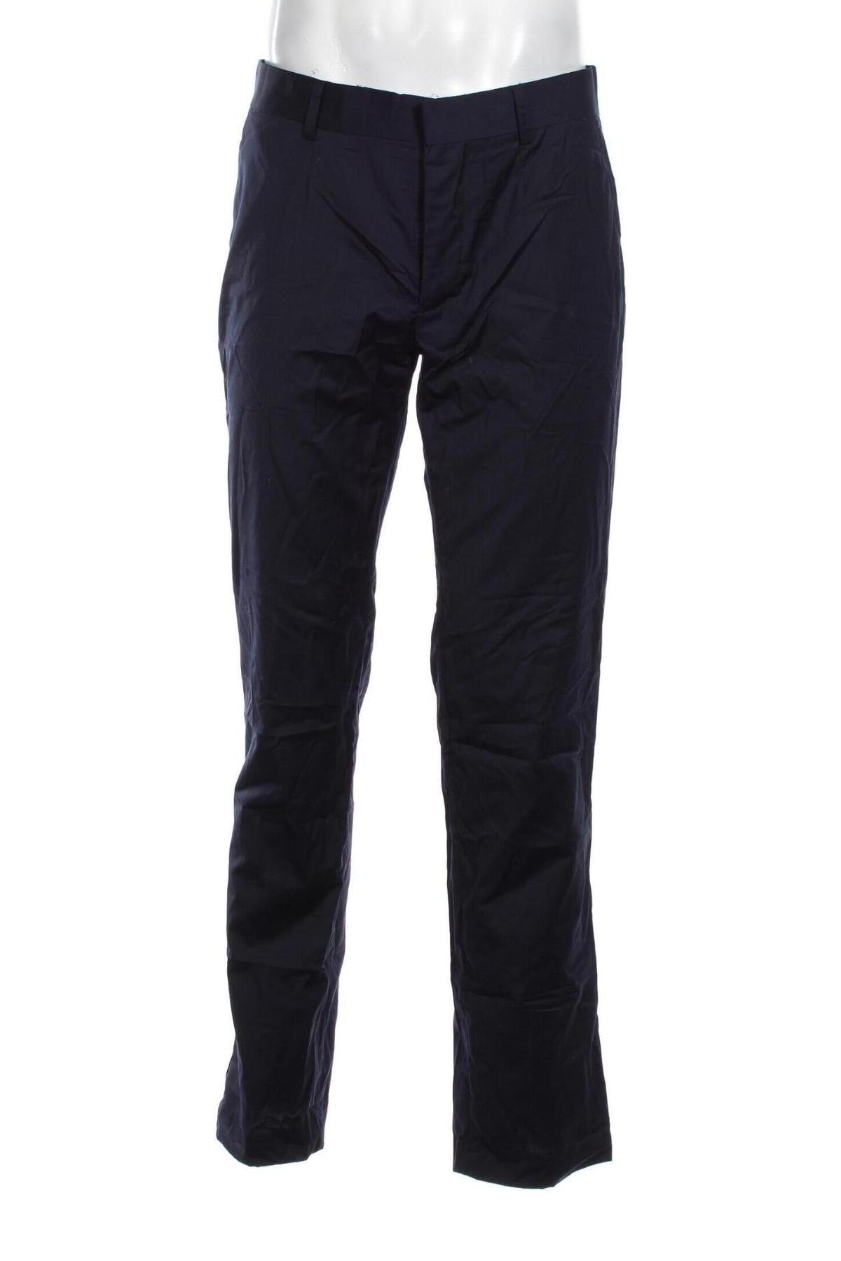 Pantaloni de bărbați H&M, Mărime M, Culoare Albastru, Preț 95,39 Lei