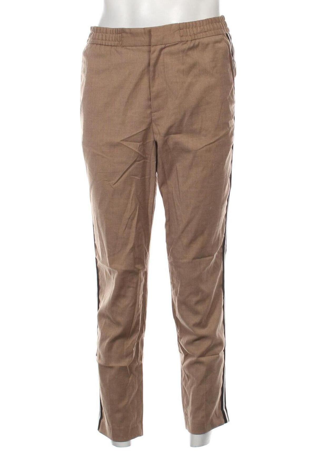 Ανδρικό παντελόνι H&M, Μέγεθος M, Χρώμα  Μπέζ, Τιμή 17,94 €