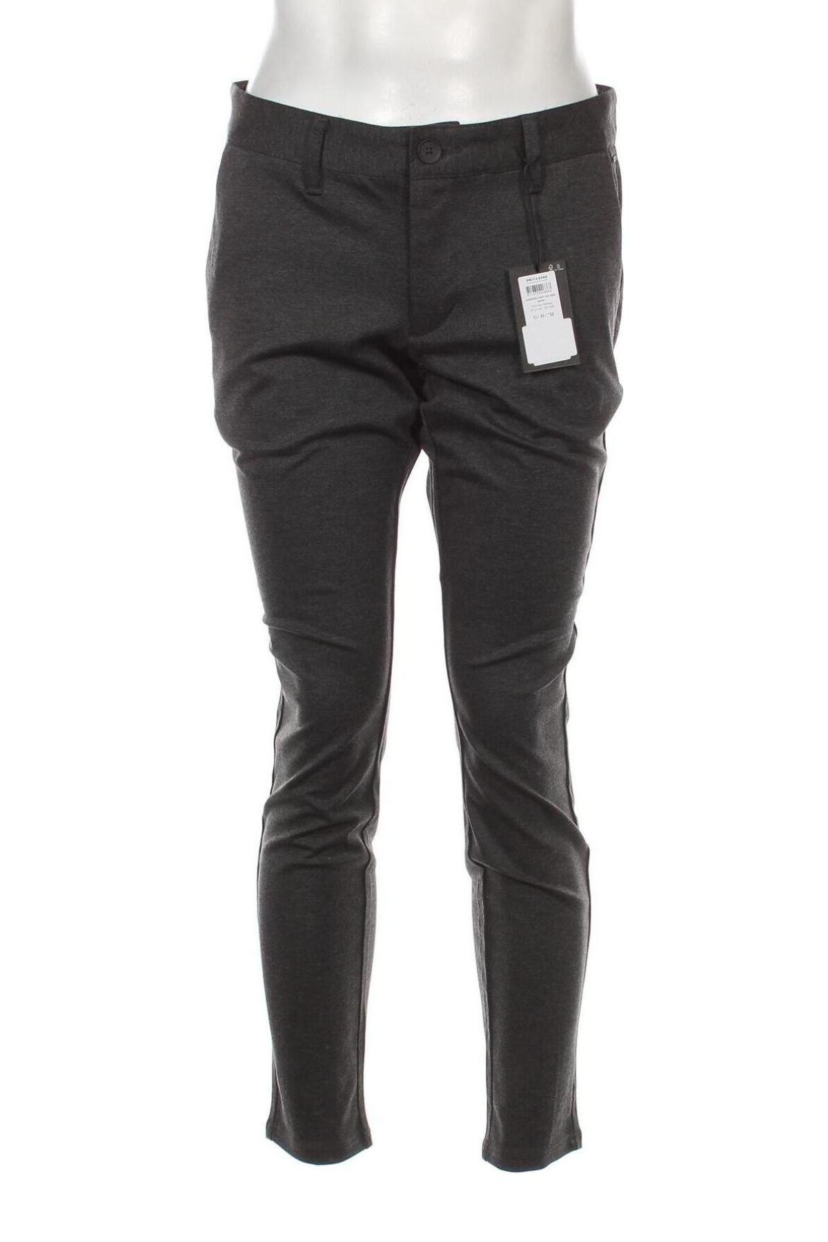 Herrenhose Only & Sons, Größe M, Farbe Grau, Preis 5,22 €