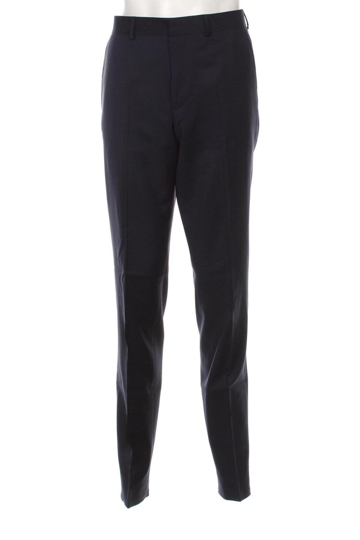 Pantaloni de bărbați S.Oliver Black Label, Mărime L, Culoare Albastru, Preț 39,08 Lei