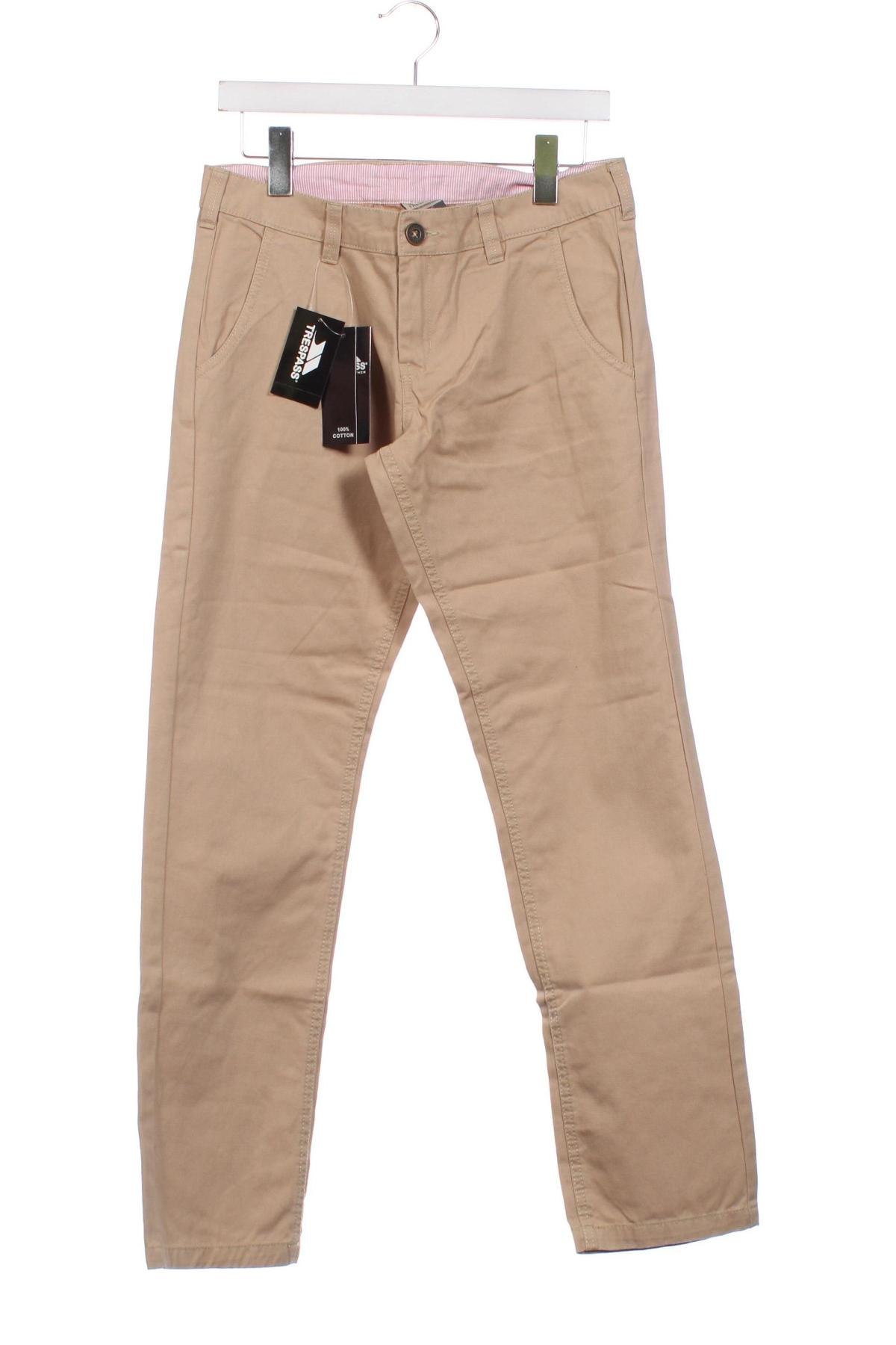 Мъжки панталон Trespass, Размер S, Цвят Бежов, Цена 14,52 лв.