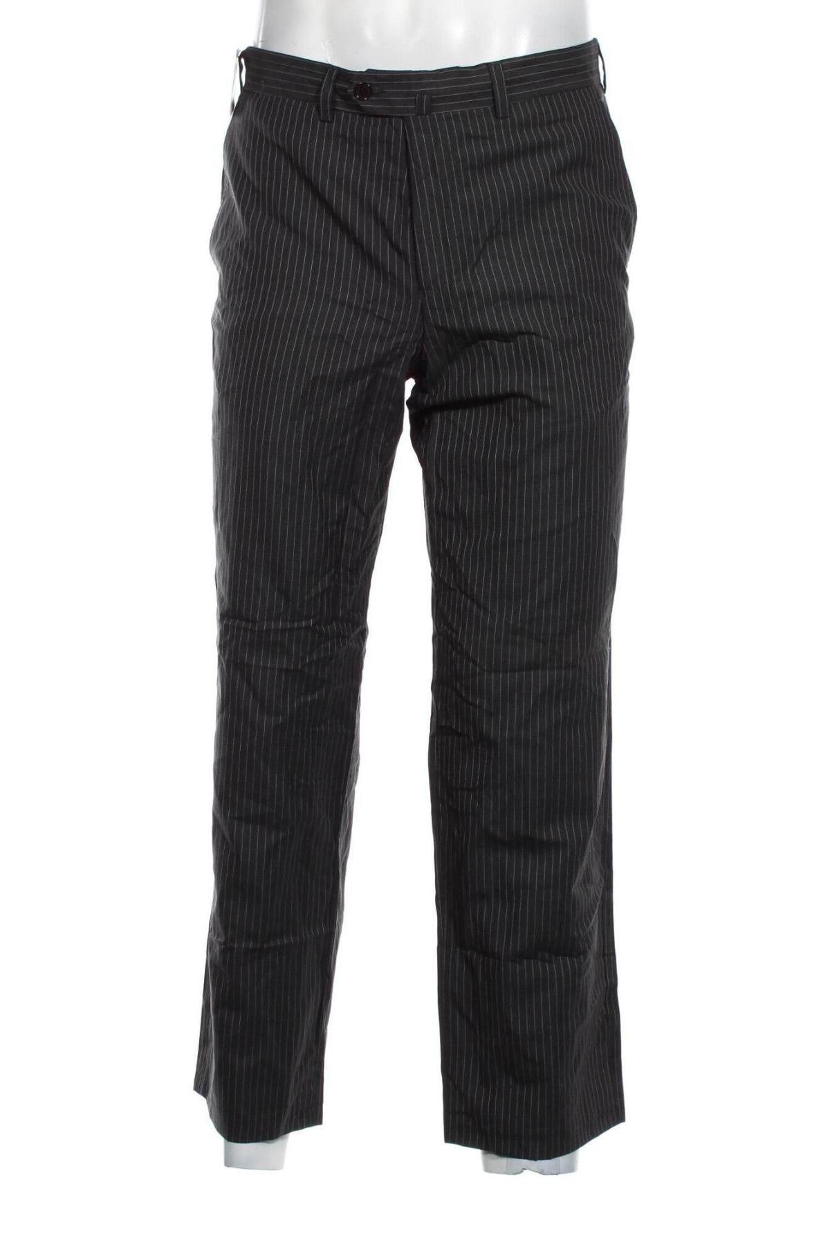Мъжки панталон Zara, Размер M, Цвят Черен, Цена 20,00 лв.