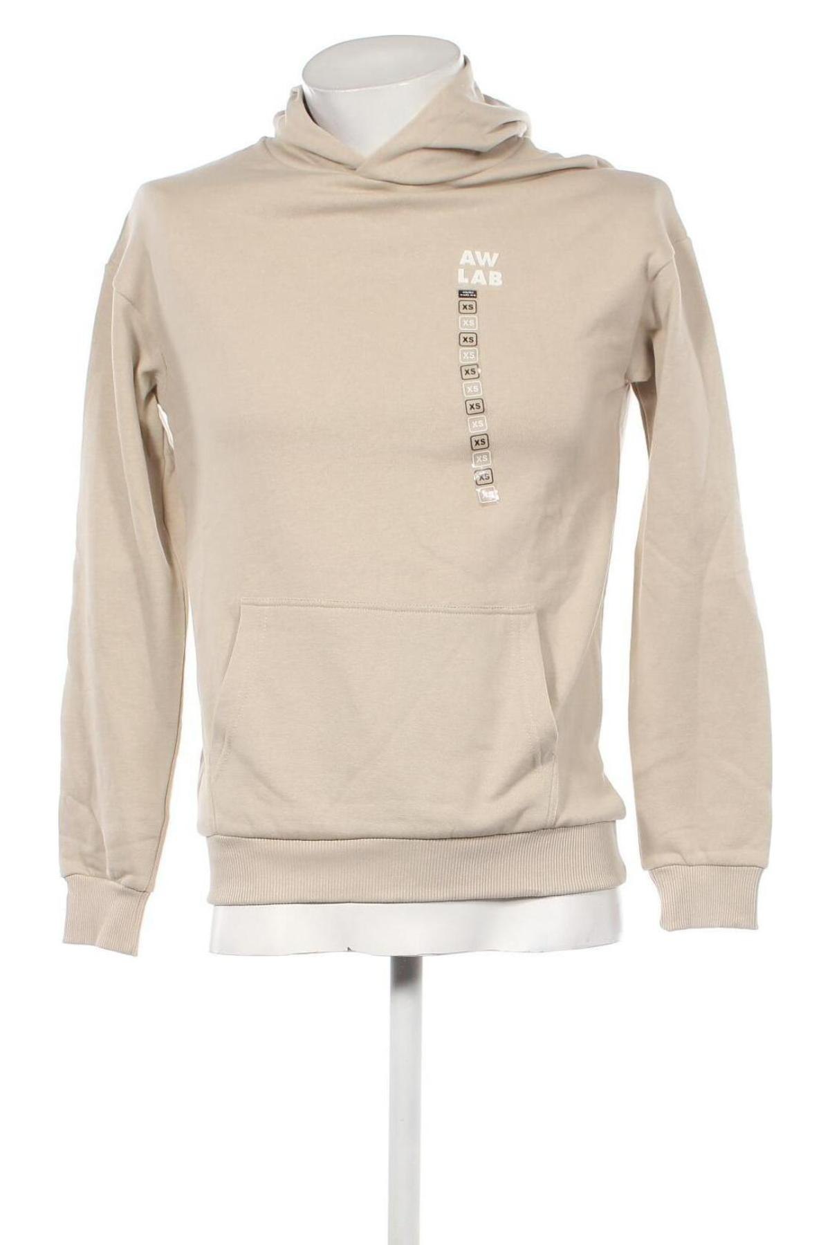 Herren Sweatshirt AW LAB, Größe XS, Farbe Beige, Preis 5,99 €