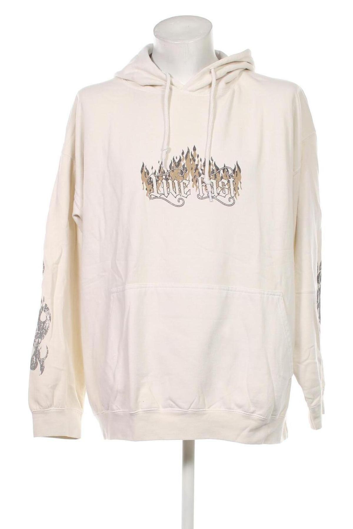 Herren Sweatshirt Urban Outfitters, Größe M, Farbe Ecru, Preis 6,28 €