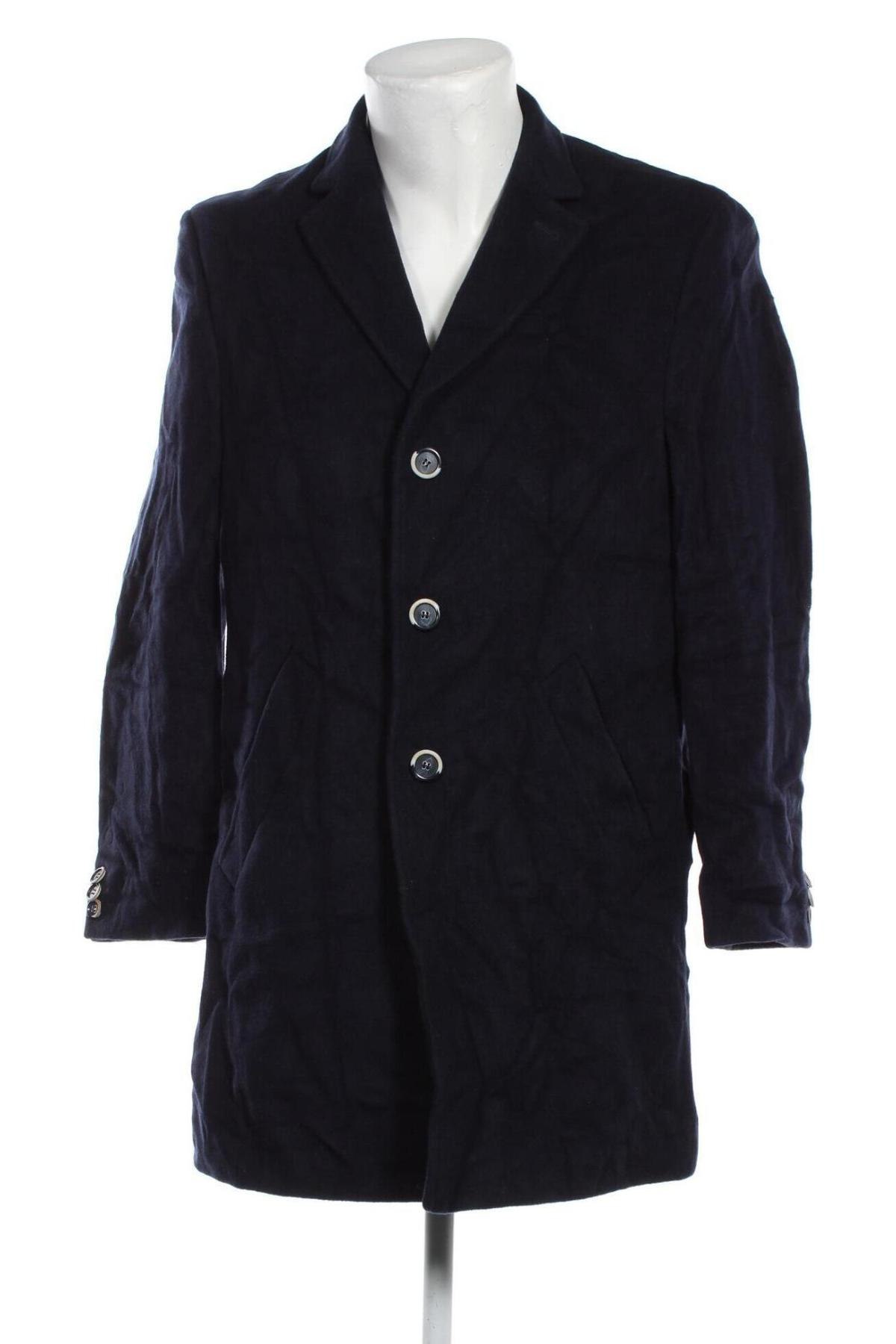 Ανδρικά παλτό Stones, Μέγεθος XL, Χρώμα Μπλέ, Τιμή 13,42 €