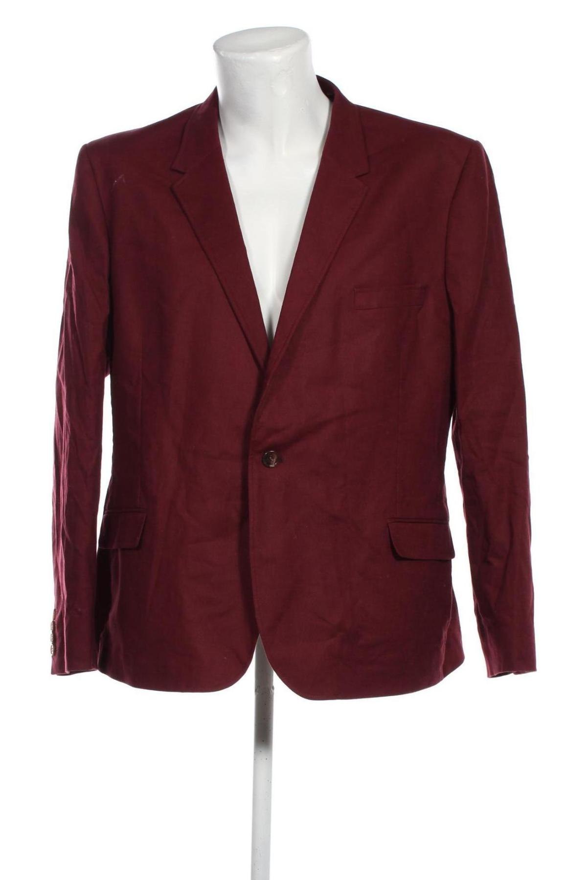 Herren Sakko ASOS, Größe L, Farbe Rot, Preis € 66,49