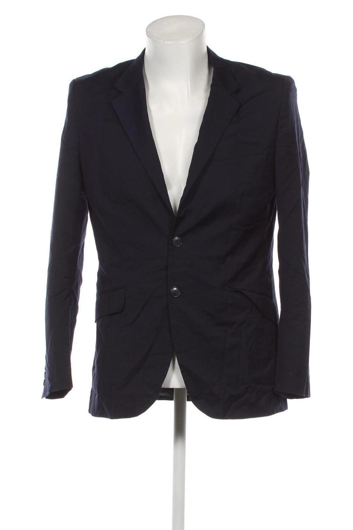 Ανδρικό σακάκι H&M, Μέγεθος L, Χρώμα Μπλέ, Τιμή 4,63 €