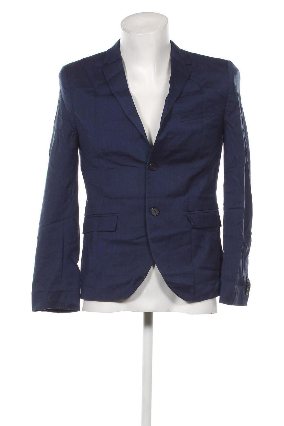 Ανδρικό σακάκι H&M, Μέγεθος M, Χρώμα Μπλέ, Τιμή 27,22 €