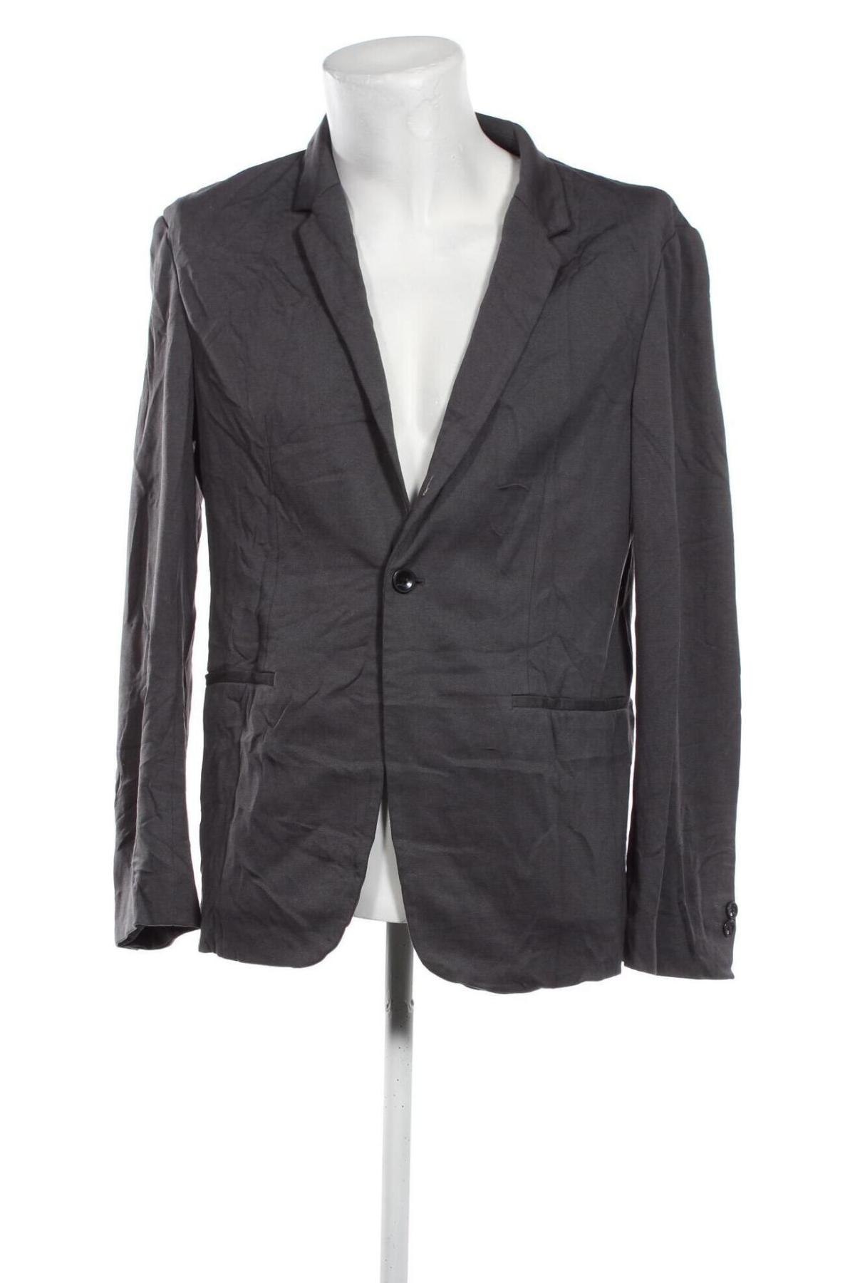 Ανδρικό σακάκι Zara, Μέγεθος L, Χρώμα Γκρί, Τιμή 4,82 €