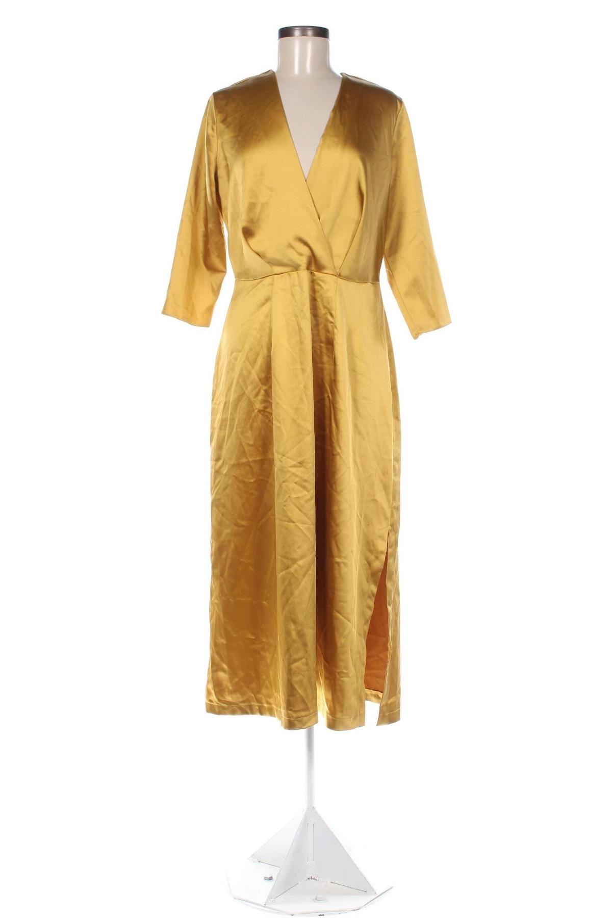 Kleid Closet London, Größe L, Farbe Gelb, Preis 105,15 €