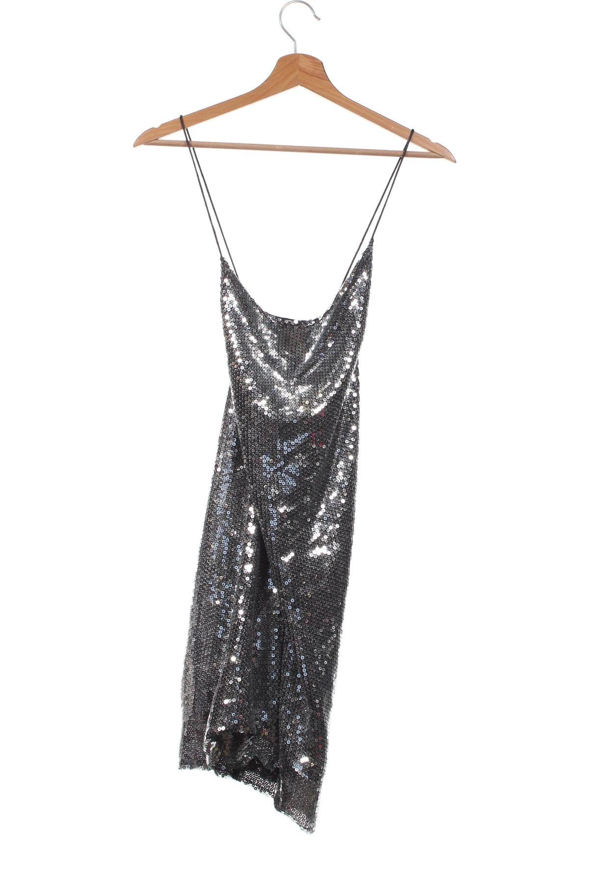Kleid Mango, Größe XXS, Farbe Silber, Preis 56,19 €