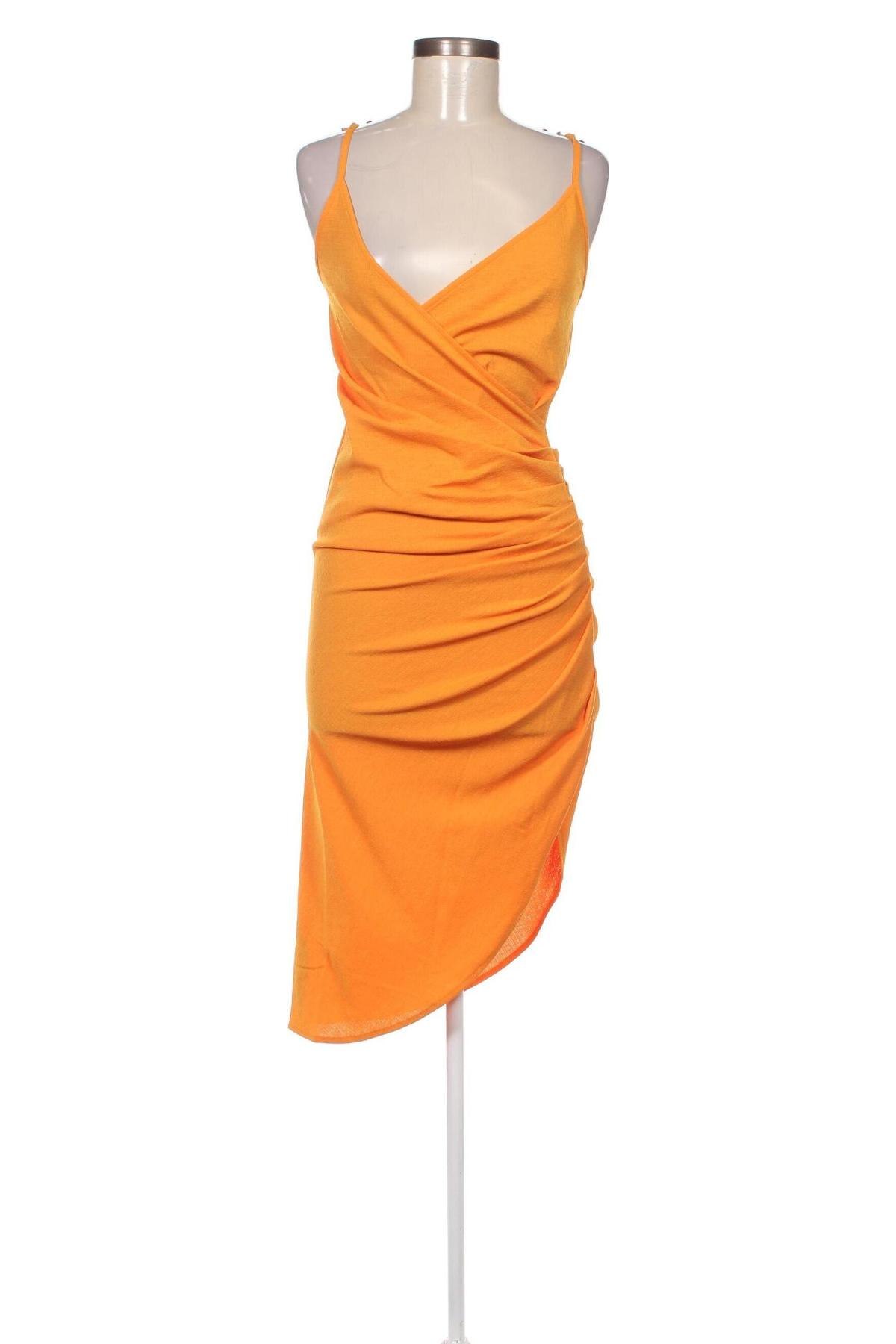 Kleid Mango, Größe S, Farbe Orange, Preis 10,57 €