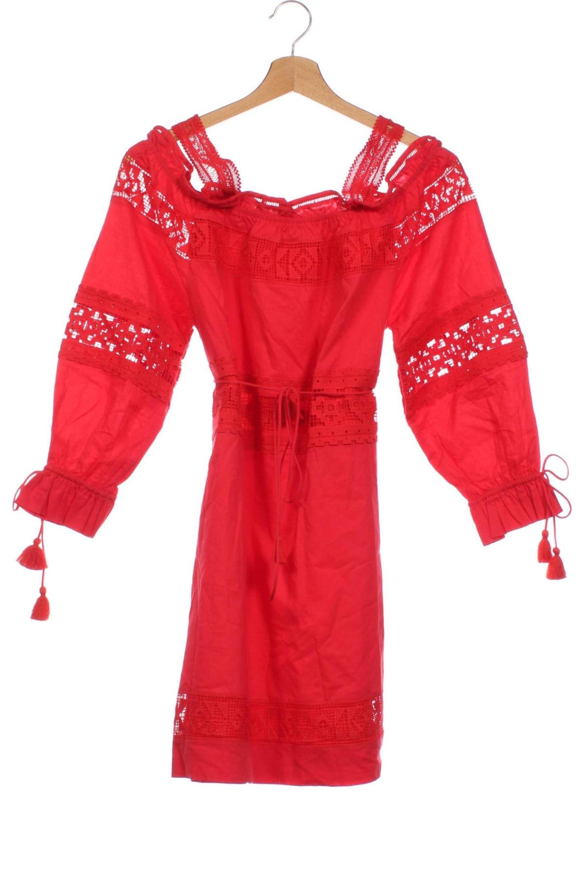Φόρεμα SUNCOO, Μέγεθος XXS, Χρώμα Κόκκινο, Τιμή 13,53 €
