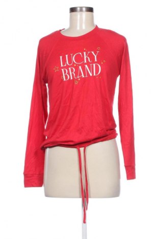 Дамска блуза Lucky Brand, Размер S, Цвят Червен, Цена 15,99 лв.