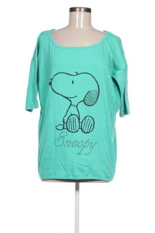 Bluză de femei Snoopy, Mărime M, Culoare Verde, Preț 48,00 Lei