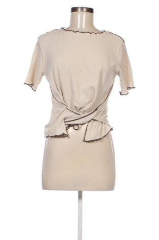 Damen Shirt Zara, Größe L, Farbe Beige, Preis 10,24 €