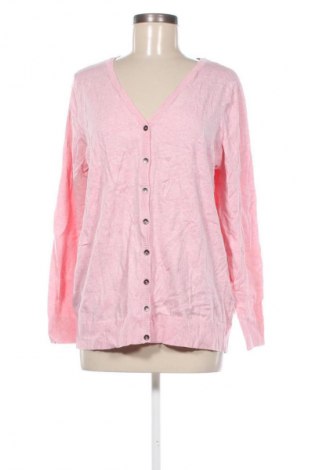 Damen Strickjacke C&A, Größe L, Farbe Rosa, Preis 20,49 €