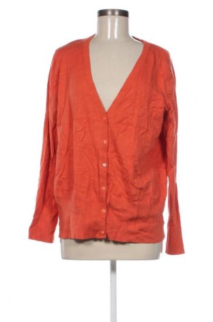 Damen Strickjacke Passport, Größe L, Farbe Orange, Preis 3,99 €