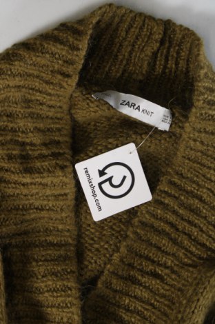 Dámsky kardigán Zara Knitwear, Velikost S, Barva Zelená, Cena  439,00 Kč