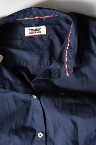 Γυναικείο πουκάμισο Tommy Jeans, Μέγεθος S, Χρώμα Μπλέ, Τιμή 34,79 €