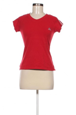 Damen T-Shirt Adidas, Größe S, Farbe Rot, Preis € 8,99