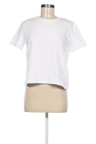 Damen T-Shirt Zara, Größe M, Farbe Weiß, Preis 6,02 €