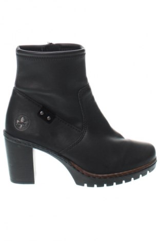 Botine de damă Rieker, Mărime 37, Culoare Negru, Preț 158,16 Lei