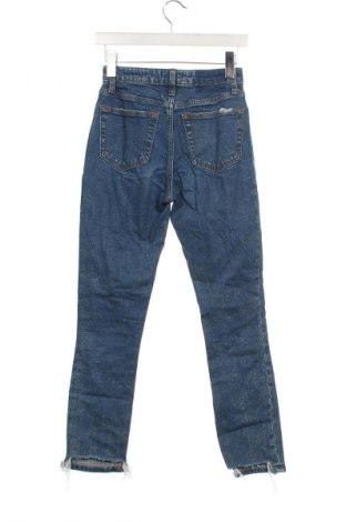 Blugi de femei Abercrombie & Fitch, Mărime XXS, Culoare Albastru, Preț 123,99 Lei