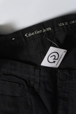 Дамски дънки Calvin Klein Jeans, Размер L, Цвят Черен, Цена 68,49 лв.