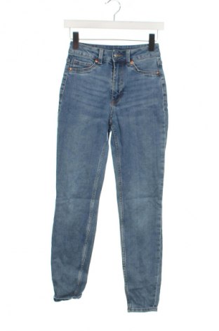 Damskie jeansy H&M Divided, Rozmiar XXS, Kolor Niebieski, Cena 92,99 zł