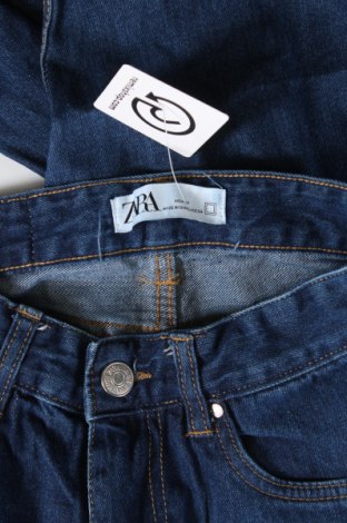 Damskie jeansy Zara, Rozmiar XS, Kolor Niebieski, Cena 86,99 zł