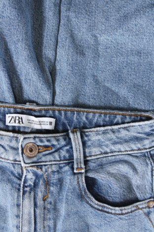 Дамски дънки Zara, Размер XS, Цвят Син, Цена 27,49 лв.