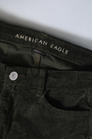 Dámské manšestráky  American Eagle, Velikost L, Barva Zelená, Cena  769,00 Kč