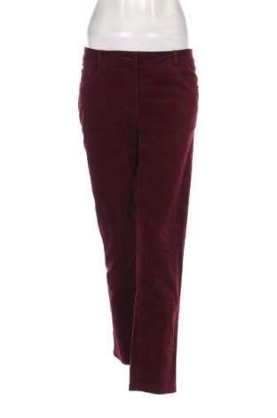 Pantaloni de velvet de femei Blue Motion, Mărime M, Culoare Roșu, Preț 74,81 Lei