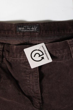 Pantaloni de velvet de femei Brax, Mărime XL, Culoare Maro, Preț 223,99 Lei