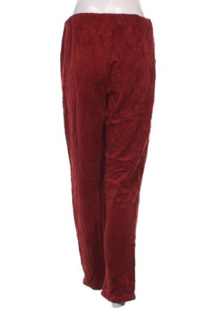 Pantaloni de velvet de femei Forever 21, Mărime M, Culoare Roșu, Preț 88,99 Lei