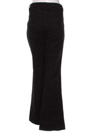 Pantaloni de velvet de femei Loft, Mărime L, Culoare Negru, Preț 257,99 Lei