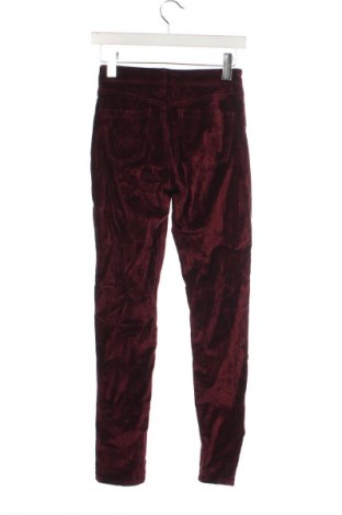 Pantaloni de velvet de femei Reiss, Mărime XS, Culoare Roșu, Preț 338,99 Lei